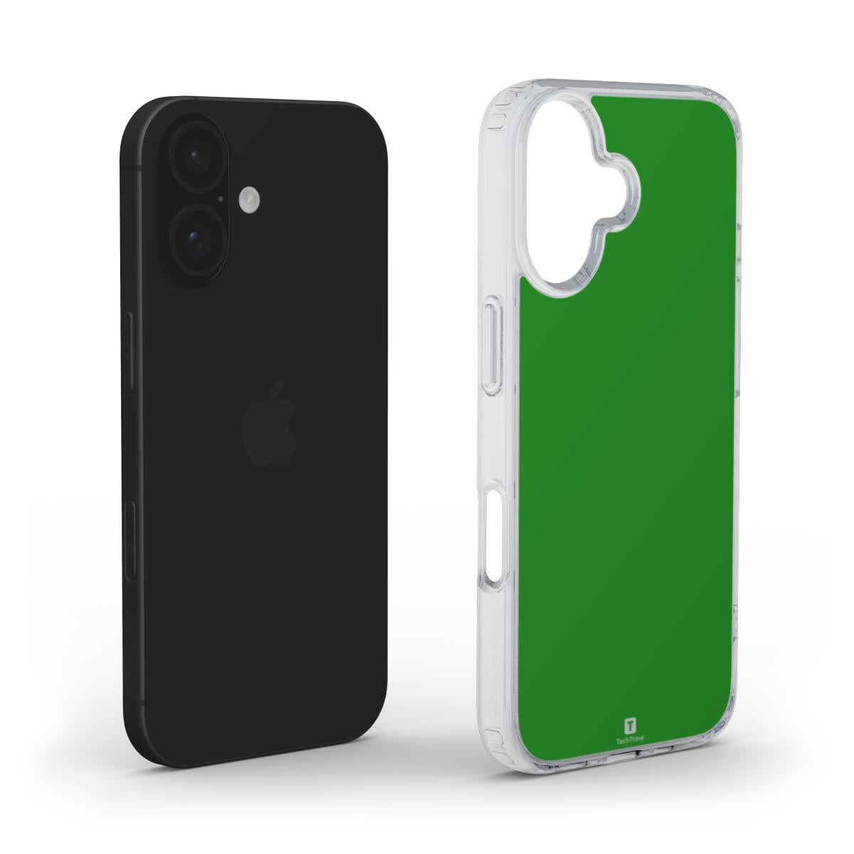 MagSafe Clear Case | Forest Green